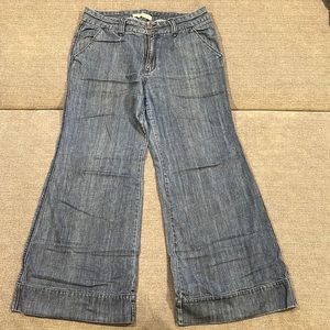 Vintage Old Navy High Rise Wide Leg Jeans Size 14